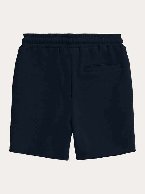KnowledgeCotton Apparel - YOUNG Sweat shorts - GOTS/Vegan Shorts 1001 Total Eclipse